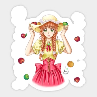 Fruity Girl Sticker